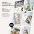 Set 6 MU:DS Korean Minhwa Envelope of Traditional Five Blessings Folk Art Design Premium Paper Money Envelopes Korean
