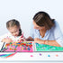 Dunwell 11x14 Portfolio Binder Folder (Black, Horizontal) with 24 Plastic Sleeves, Portfolio Presentation Book for Kids