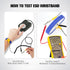 Anti Static Wrist Strap, 7.5" ESD Adjustable Grounding Bracelet with 10‘ Extendable Coil Cable, Fits 5" to 9"