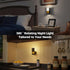 2 Pack Dimmable 3CCT Amber/3000K/5000K 360 Briignite Night Lights Plug into Wall, Night Light for Kids, Adjustable