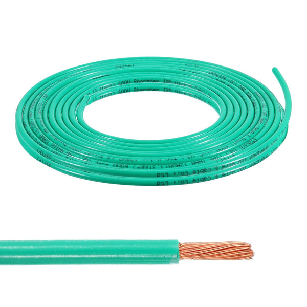 MECCANIXITY 25 Feet THHN Stranded Wire 14AWG Gauge Insulation Building Wire - UL Listed Copper Cable - PVC 600V