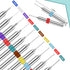 Shank Tungsten Carbide Micro Drill Bits Set, 30 Pcs for PCB Print Circuit Board Jewelry Engraving, 0.1-1.0 mm