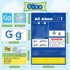SkilLify Alphabet Learning Pocket Chart, Circle Time Learning Center Alphabet Flash Cards ABC Wall Chart Letter Game