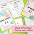 BAZIC 3 Ring Binder 1/2" Economy View Organizer - Lime Green, Round Ring, Holds 100 Sheets, 1-Count for School Office