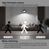 3500mAh 360 3 Moobibear Motion Sensor Wall Light Indoor, Rechargeable Battery Operated LED Wall Light, Wall Lamp