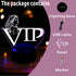 LED Lights Table Sign with Writing Pen - Battery Powered Party Supplies, Color Changing Wedding Decorations Table