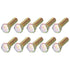 Hex Bolts (1/4-20x1") 50Pcs, Carbon Steel Zinc Plated Fully Threaded, Coarse Thread UNC Hex Head Screw Bolt for