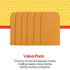 School Smart Kraft Envelopes with Clasp, 6 x 9 Inches, Pack of 100