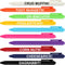 Crtiin 10 Pcs Funny Pens, Multicolored Snarky Office Pens with Complaining Quotes, Novelty Gifts for Friends (Negative)