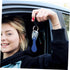 4pcs Fashionable Keychain Tokens - Metal Coin Shopping Trolley Accessories