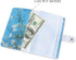 lizimandu Business Card Holder Book, PU Leather Organization Binder for Men & Women, Up to 96 Cards Capacity, 1-Peach