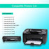 HIINK 1-Pack Compatible Toner Cartridge Replacement for CE285A 85A for Laserjet Pro M1132, M1212nf, M1217nfw, P1102w