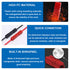 smseace 10Pairs 15/30Amp Power Connectors 1.5-4mm² (20-12AWG) Quick Connect/Disconnect for Forklift/Golf Cart