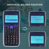IPepul Graphing Calculator, 10 Modes Scientific Calculators for School Supplies, Students, College, Teachers
