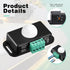 6 Pack 12V 24V PIR Sensor LED Motion Sensor Motion Detector Light Switch Body Infrared Sensing Timer Function Sign