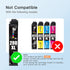 E-Z Ink Remanufactured Ink Cartridge Replacement for Epson 288XL (1 Cyan, 1 Magenta, 1 Yellow) for Expression Home
