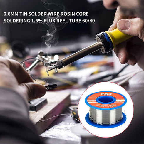 Soldering Iron Kit, 60W Adjustable Temperature Soldering Iron with Ceramic Heater for Hobby Enthusiasts