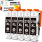 Miss Deer Compatible 270 PGBK Ink Cartridge Replacement for Canon 270XL PGI-270 PGI270XL for PIXMA MG6820, TS9020,