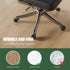 60"x75" Chair Mat for Hard Floors, tixpol Office Chair Mat for Hardwood Floor, Non-Slip Plastic Floor Mat for Chairs
