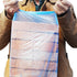 KELINFONG 240 4 Pcs Gallon Trash Bag, Thick Drawstring Unscented Strong Small Garbage Bags,Small Trash Can Liners,Clear
