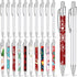 Yexiya Sublimation Blank Heat Transfer Ballpoint Pens, 10 Pcs with Shrink Wrap, White Aluminum Clip for School