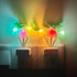 2Pack Mushroom Night Light, Plug-in Sensor LED Night Light Color Changing Nursery Light for Kids, Cute Wall Based Lamp