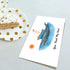 Obbyidk Romantic Whale Anniversary Card for Couples - You Float My Boat