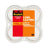 Scotch Long Lasting Shipping and Storage Tape with Dispenser, 1.88 in. X 54.6 Yd., 4-Pack