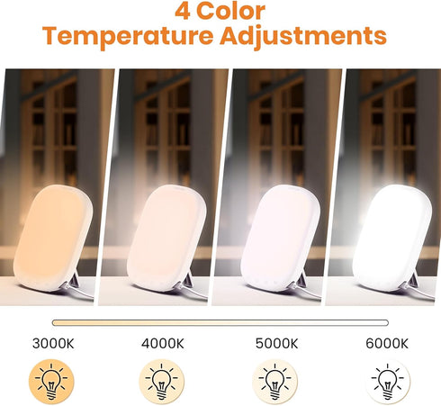 10,000 5 4 4 LASTAR Sun Lamp Lux Daylight Lamp with Memory Function Adjustable Brightness Levels Color Temperature