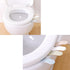 Cosmos Pack 2 of White Toilet Seat Pad Cover Lifter Lift Handle