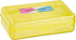 Enday Green Pencil Box, Plastic Pencil Case, Multipurpose Storage Utility Box Organizer with Snap Closure for Home and