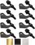 Litepak Heavy Duty Hinge Pin Door Stop (8 Pack, Oil Rubbed Bronze) Adjustable Door Saver