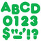 Trend Green Casual Uppercase Ready Letters, 4-Inch, Bulletin Board Decor, 75 Pieces