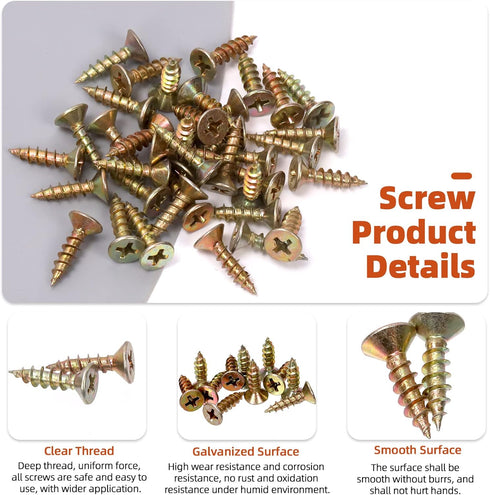 240Pcs Cabinet Glass Retainer Clips Kit, 4 Colors 4mm Plastic Mirror Clips with Screws for Fixing Doors