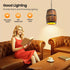 BJTDLLX Wood Lighting Fixtures, Whiskey Barrel Light Fixture Bar Lamps Retro Hanging Light Antique Wood Wine Barrel