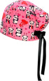 Euro Style Scrub Cap for Women & Men with Ribbon Ties &