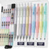 Nicpro 31PCS Pastel Mechanical Pencil Set in Case, Cute 0.5, 0.7, 0.9 mm & 2.0 mm Mechanical Pencils with 15 Tube Lead