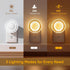 Dawn,Dimmable Night Lights Plug into Wall - Motion Sensor Plug in Night Light with Auto Dusk to Soft White, Bright