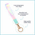Cute Wrist Lanyard for Keys - Women’s Wristlet Strap for USB, Small Wallet & Phone, Aesthetic Mini Key Chain Holder