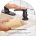 40" GAGALIFE Kitchen Sink Soap Dispenser Oil Rubbed Bronze, Under Sink Soap Dispenser with Silicone Extension Tube