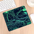Gaming Mouse Pad, 9.5 x 7.9 Inch Circuit Board Design, Non-Slip Rubber for Computers and Laptops