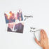 U Brands Contempo Bundle, 11”x14” Magnetic Dry Erase Board, White Modern Frame, includes 4 Boards, 4 Markers, 4 Magnets