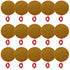 15pcs 70mmx70mm Film Heater Plate Adhesive Pad, 12V 13W Polyimide Heater Plate for Strip Heater