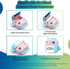 5 5 Rolls Thermal Printer Paper & Rolls Self-adhesive Stickers, White Printer Paper For Mini Sticker Receipt Printer