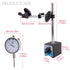 Dial Indicator with Magnetic Base Holder, Precision Inspection Set, 0-1.0" Tester Gage, 0.001" Precision Dial Test