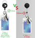 Piefly Lanyards for Id Badges, Funny Badge Holder with Retractable Badge Reel Clip, Chicken Work Card Name Tag Keychain
