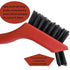 6-Pack Nylon Cleaning Brushes - Non-Scratch Nylon Bristles for Delicate Surfaces & Daily Cleaning | Ergonomic Grip