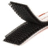 CANOPUS Hook and Loop Reclosable Fastener - SJ3550 250 Black Lock Tape for Crafts, 1 in x 6 ft