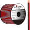 Tyumen 18 Gauge Wire 100FT, 18/2 AWG Red Black Hookup Electrical Wire LED
