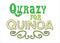 CafePress Qurazy For Quinoa 5"x7" Flat Announcement Cards (Pack of 10)